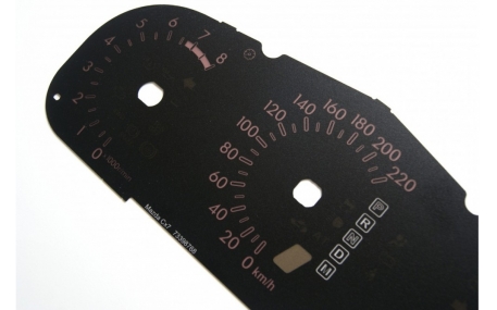 Шкалы приборов Mazda CX-7