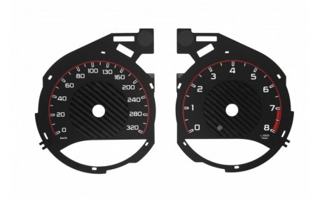 Шкалы приборов Mercedes