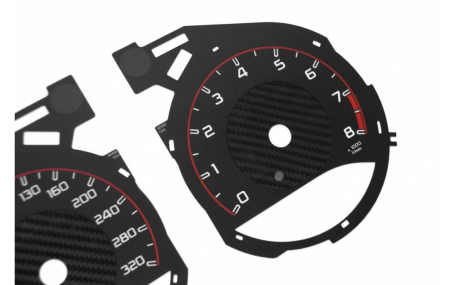 Шкалы приборов Mercedes