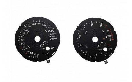 Шкалы приборов Mercedes SL-class R231