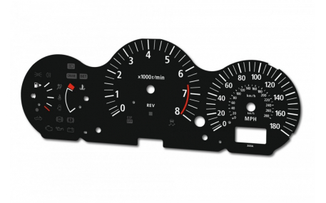 Шкалы приборов Nissan 350Z