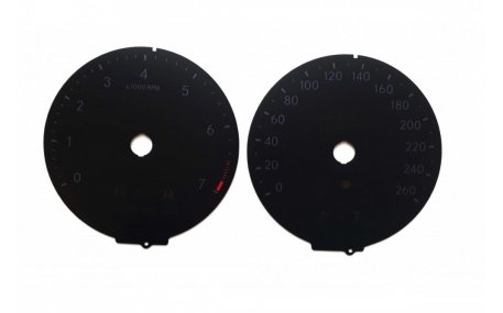 Шкалы приборов Lexus IS