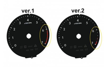 Шкалы приборов Lexus IS