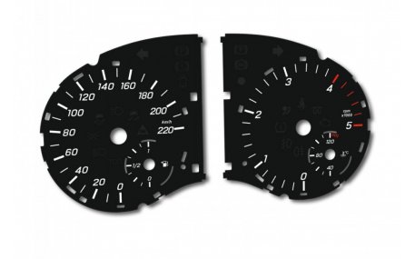 Шкалы приборов Mercedes Vito W447