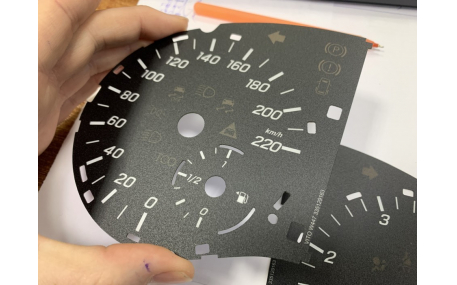 Шкалы приборов Mercedes Vito W447