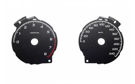 Шкалы приборов Subaru Forester