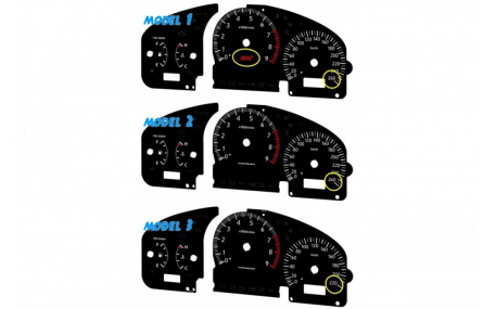 Шкалы приборов Subaru Impreza