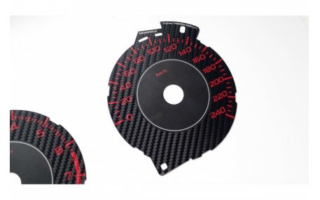 Шкалы приборов Subaru Impreza