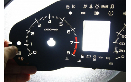 Шкалы приборов Subaru XV