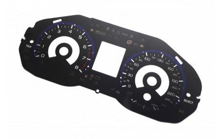 Шкалы приборов Subaru XV