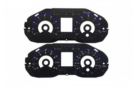 Шкалы приборов Subaru XV