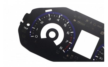 Шкалы приборов Subaru XV