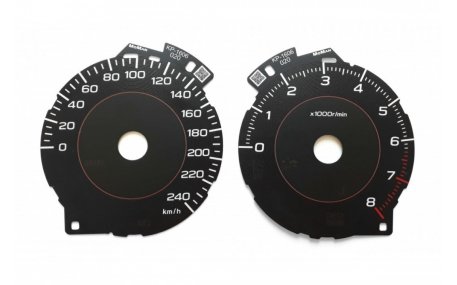 Шкалы приборов Subaru XV