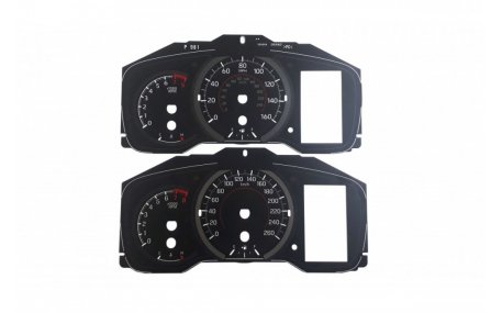 Шкалы приборов Toyota Corolla