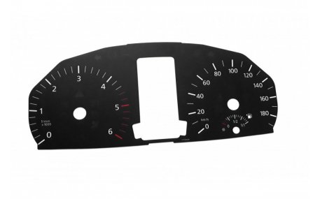 Шкалы приборов Volkswagen Crafter