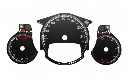 Шкалы приборов Volkswagen New Beetle