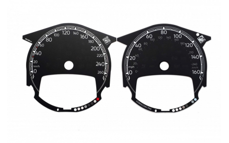 Шкалы приборов Volkswagen New Beetle