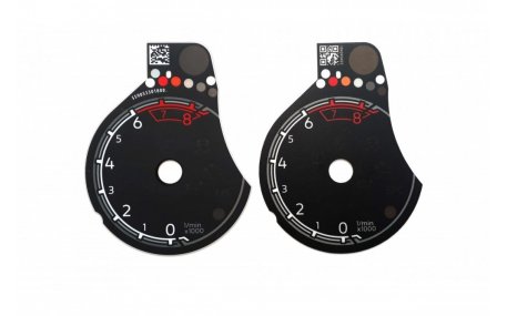 Шкалы приборов Volkswagen New Beetle