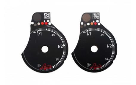 Шкалы приборов Volkswagen New Beetle