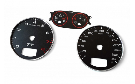 Шкалы приборов Audi TT