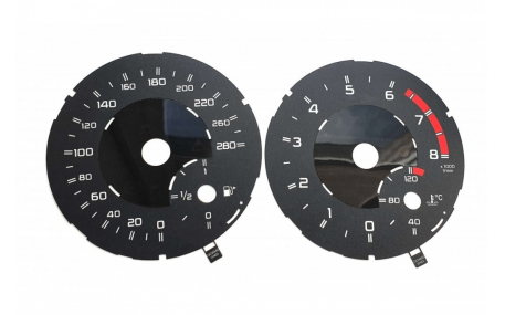 Шкалы приборов Mercedes G-class W463