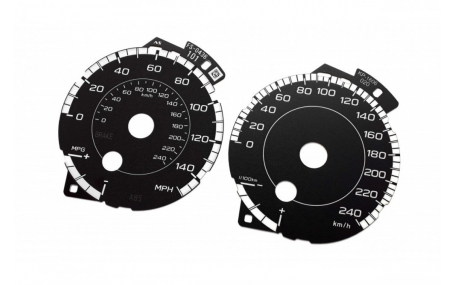 Шкалы приборов Subaru Impreza