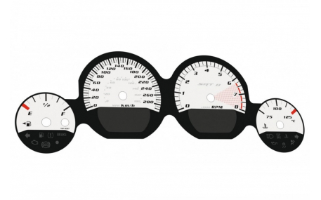 Шкалы приборов Dodge Charger