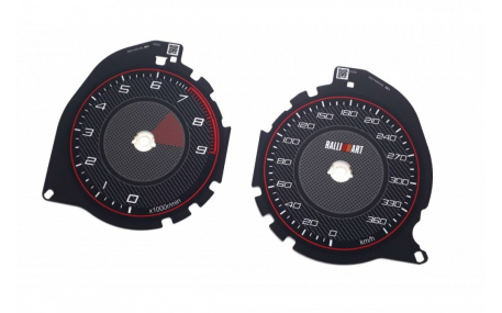 Шкалы приборов Mitsubishi Lancer X