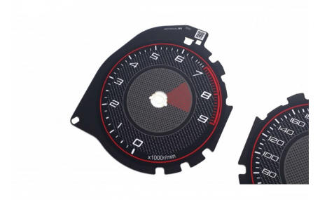 Шкалы приборов Mitsubishi Lancer X