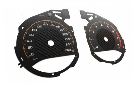 Шкалы приборов Mercedes C-class W205