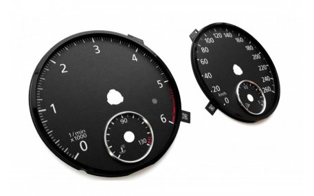 Шкалы приборов Volkswagen Passat B6