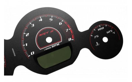 Шкалы приборов Dodge Challenger