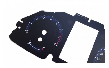 Шкалы приборов Toyota C-HR