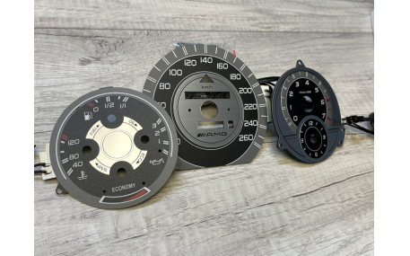 Шкалы приборов Mercedes E-class W124