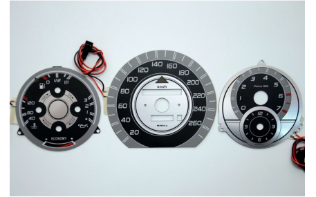 Шкалы приборов Mercedes E-class W124