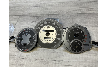 Шкалы приборов Mercedes E-class W124