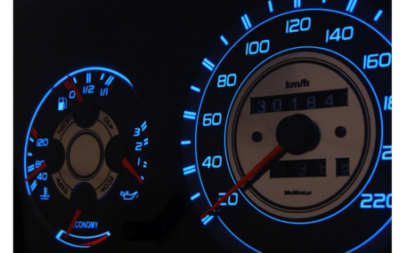 Шкалы приборов Mercedes E-class W124