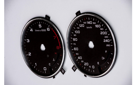 Шкалы приборов AUDI A3 8V
