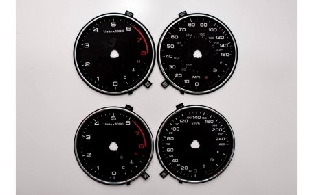 Шкалы приборов AUDI A3 8V