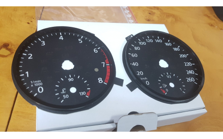 Шкалы приборов BMW E92