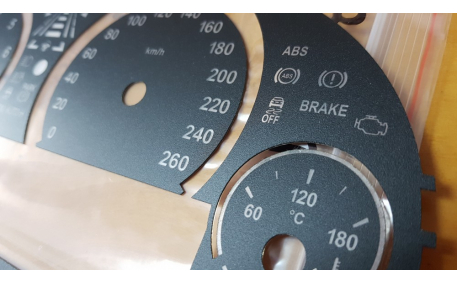 Шкалы приборов BMW 5 (F10)