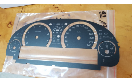 Шкалы приборов BMW 5 (F10)