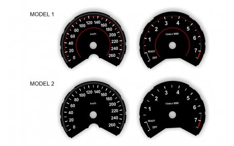 Шкалы приборов BMW