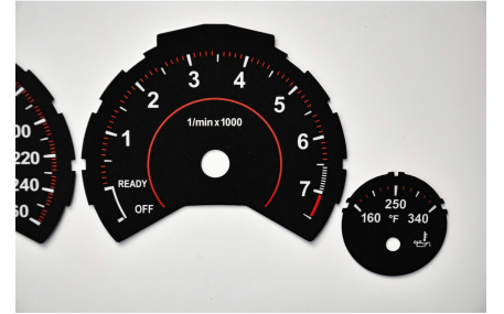 Шкалы приборов BMW