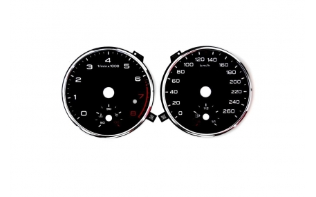 Шкалы приборов AUDI Q3
