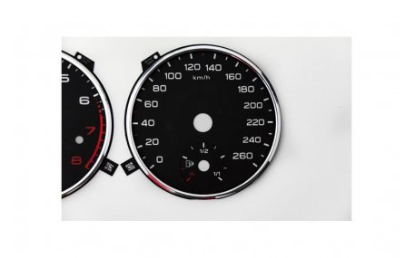 Шкалы приборов AUDI Q3