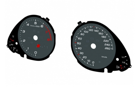 Шкалы приборов AUDI