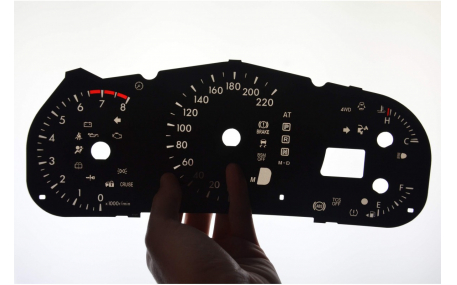 Шкалы приборов Mazda CX-7