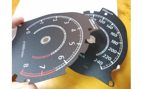 Шкалы приборов Nissan X-Trail T32