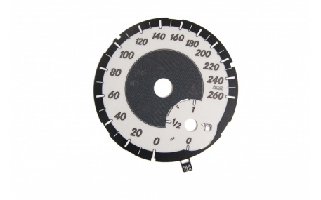 Шкалы приборов Mercedes